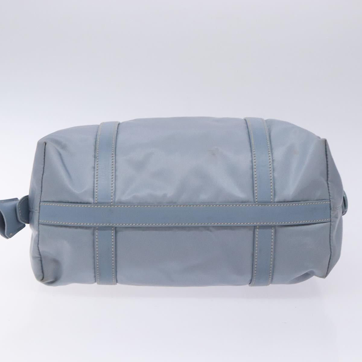 Prada Tessuto Blue Nylon Tote Bag (Pre-Owned)
