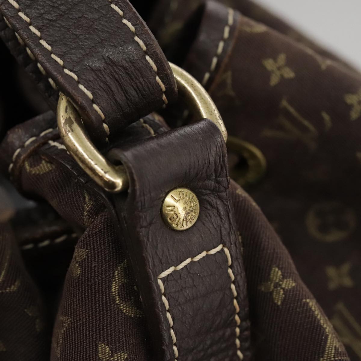 Louis Vuitton Noe Brown Canvas Shoulder Bag (Pre-Owned)