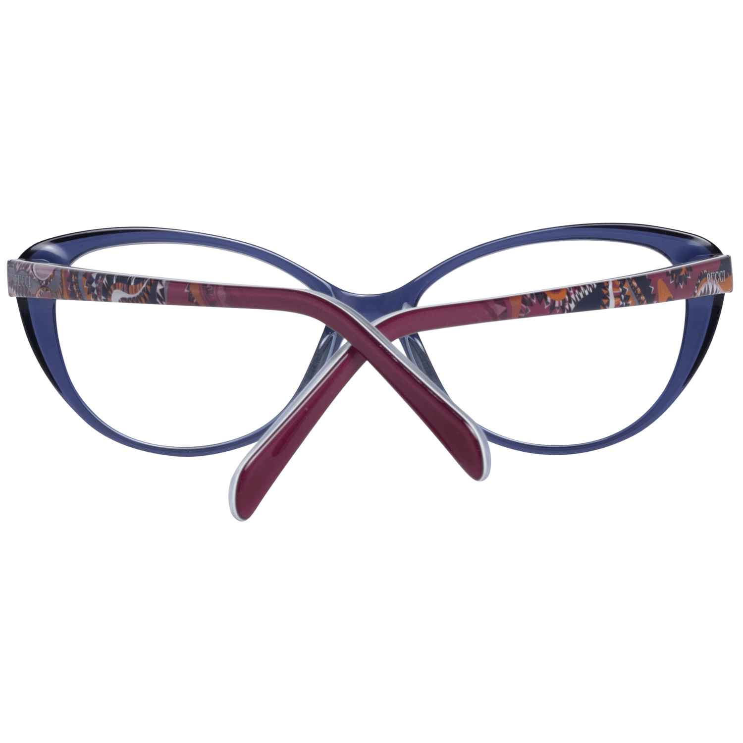 Emilio Pucci Chic Blue Full-Rim Designer Women's Women's Eyewear
