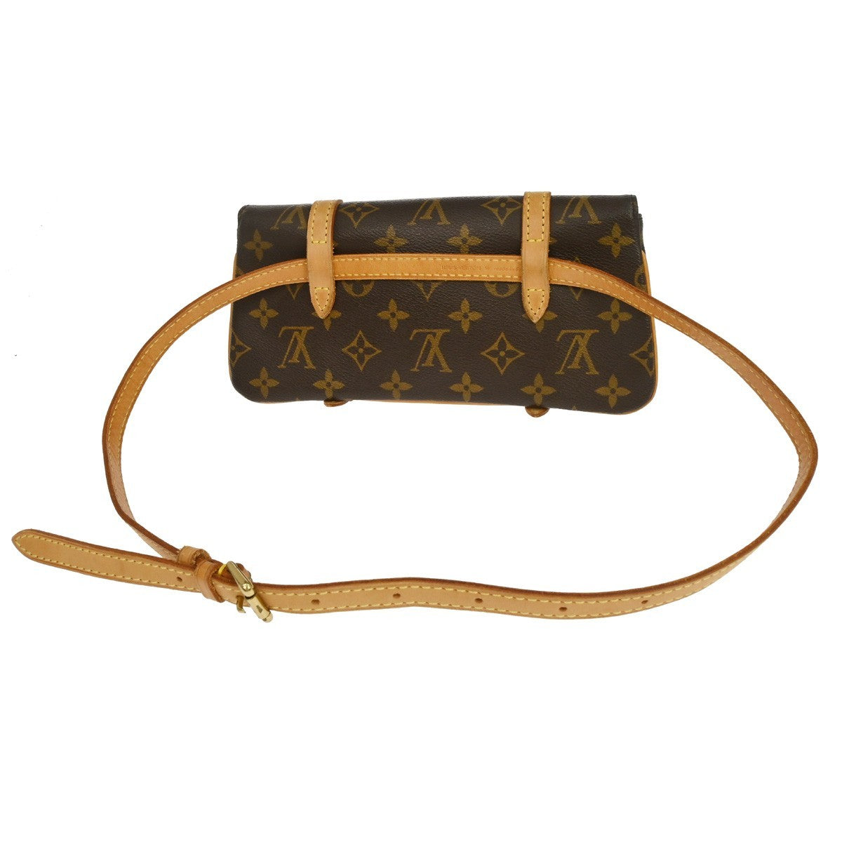 Louis Vuitton Marelle Waist Monogram Canvas Brown Canvas Clutche & Pouche Bag (Pre-Owned)