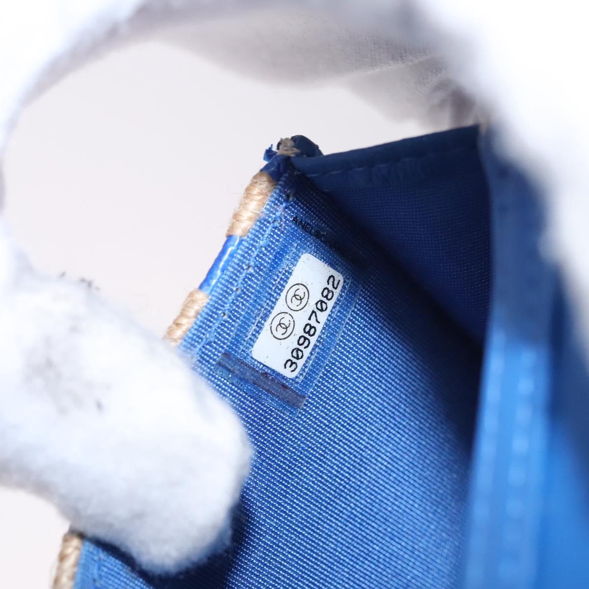 Chanel Trendy Cc Blue Canvas Shoulder Bag (Pre-Owned)