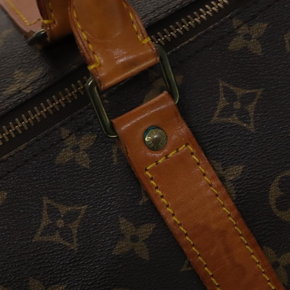 Louis Vuitton Keepall 60 Brown Canvas Travel Bag (Pre-Owned)