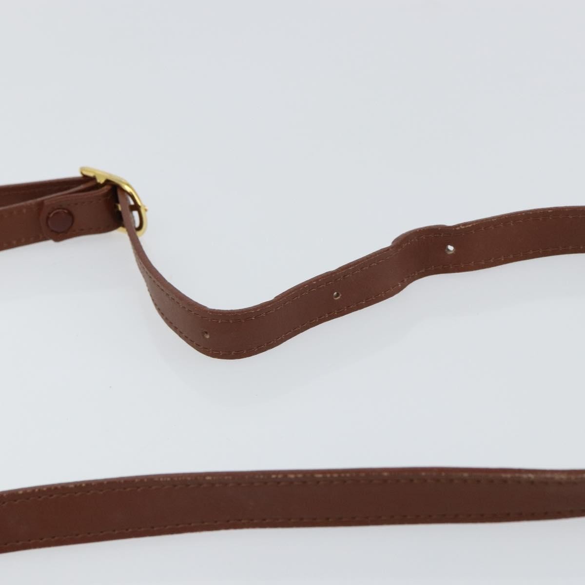 Burberry Vintage Leather Brown Leather Shoulder Bag Bag (Pre-Owned)