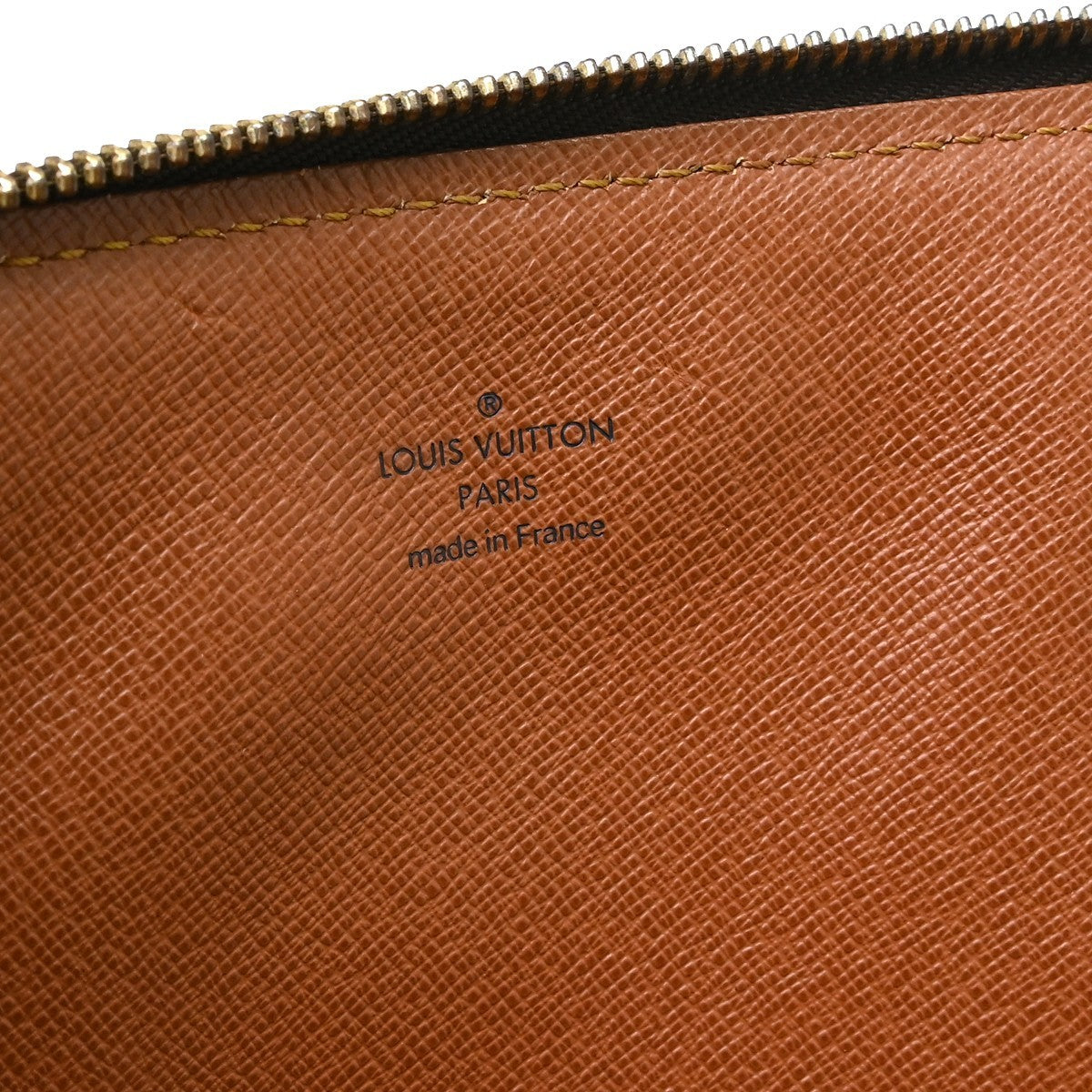 Louis Vuitton Poche Documents Monogram Canvas Brown Canvas Briefcase Bag (Pre-Owned)