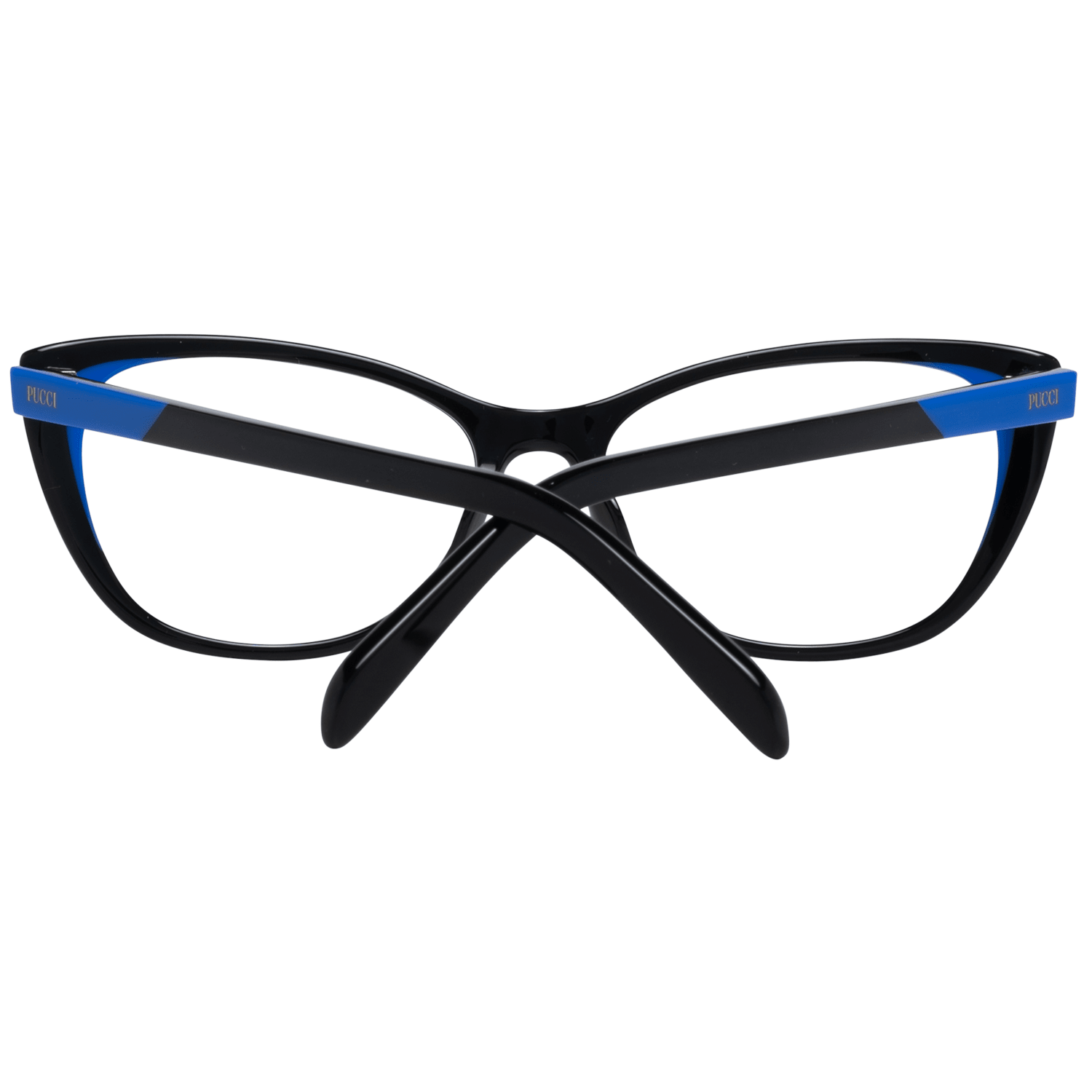 Emilio Pucci Black Plastic Glasses Women's (Frames)