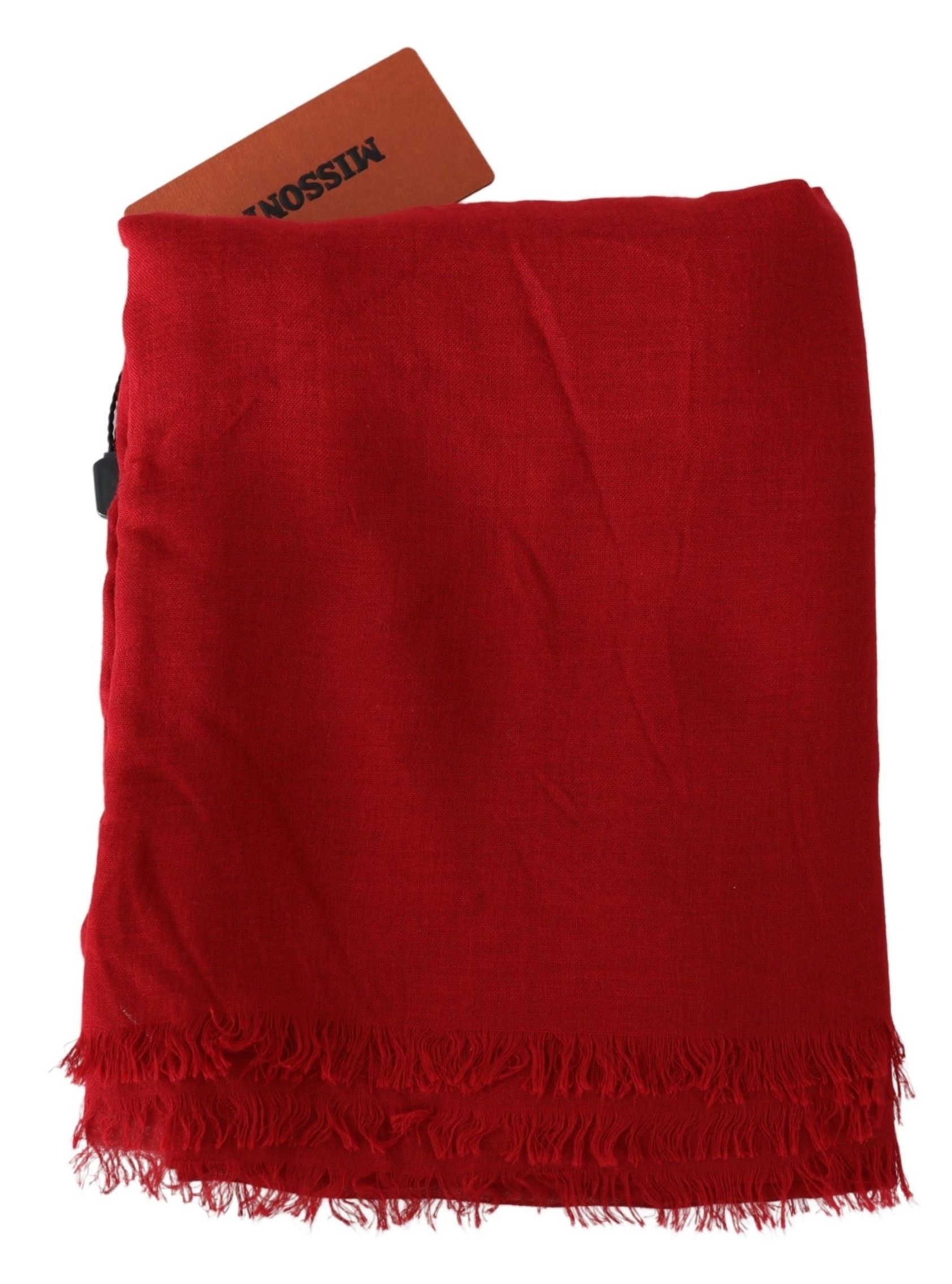Missoni Luxurious Cashmere Patterned Men's Scarf