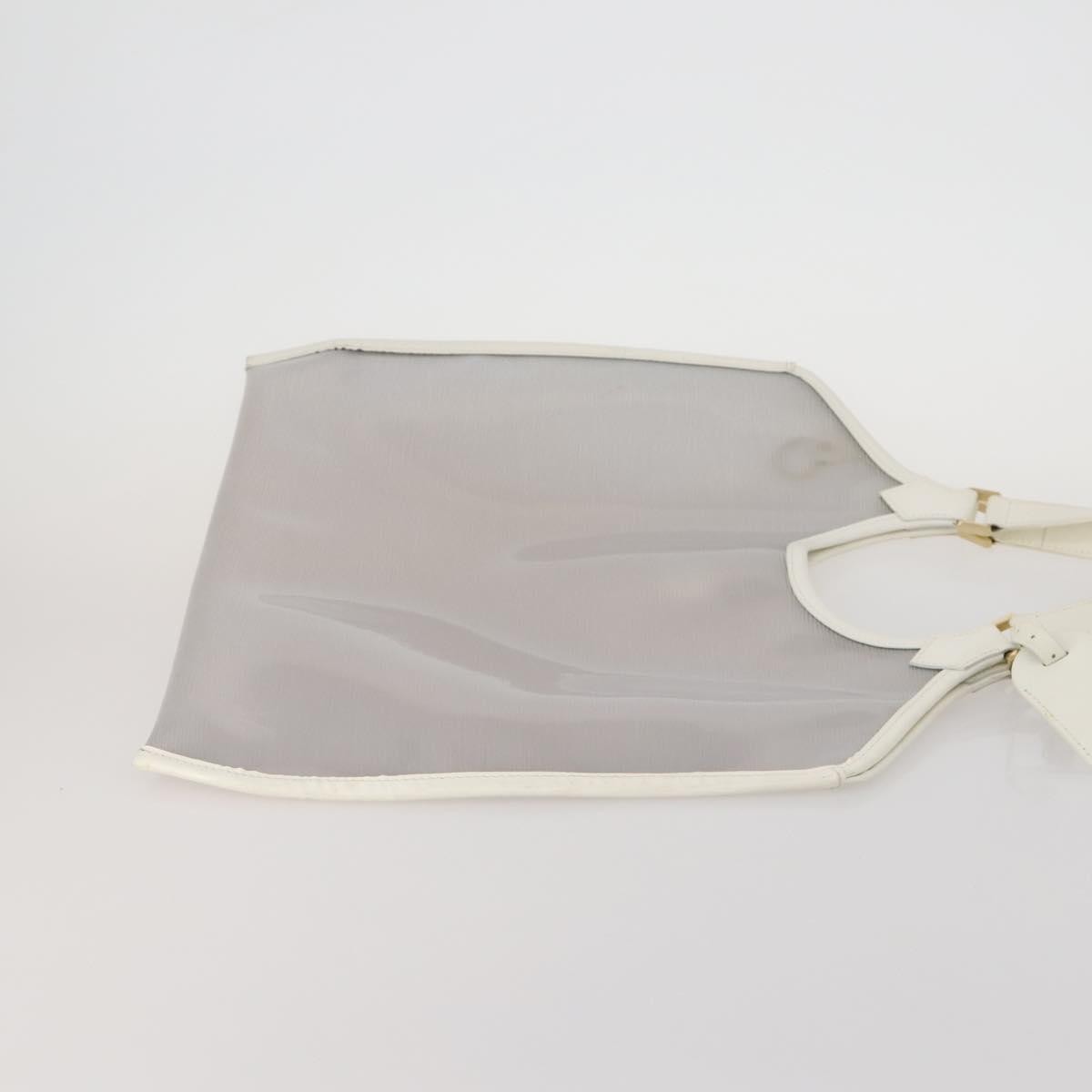 Louis Vuitton Plage Lagoon Bay Vinyl Epi Leather White Plastic Handbag (Pre-Owned)