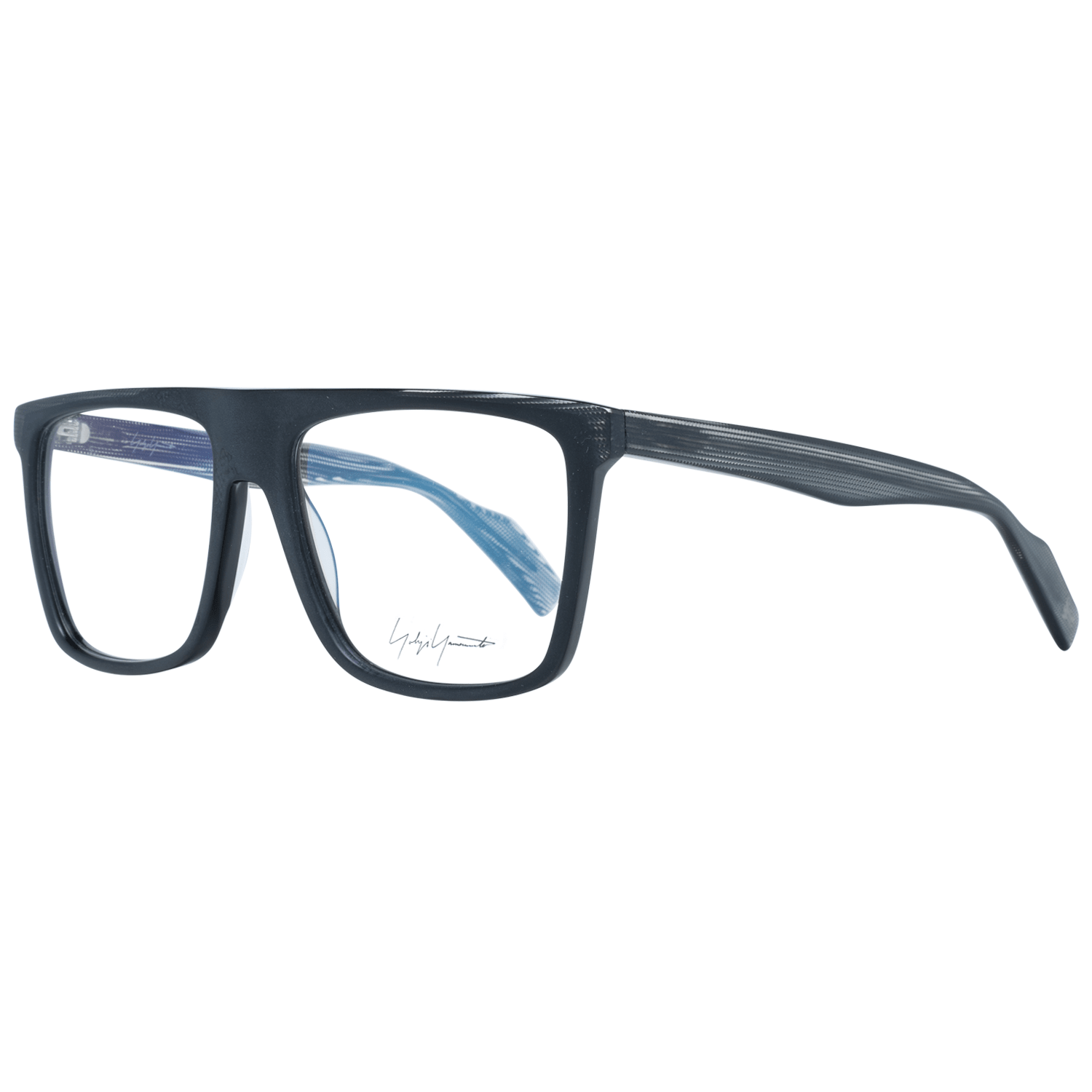Yohji Yamamoto Black Plastic Glasses Men's (Frames)