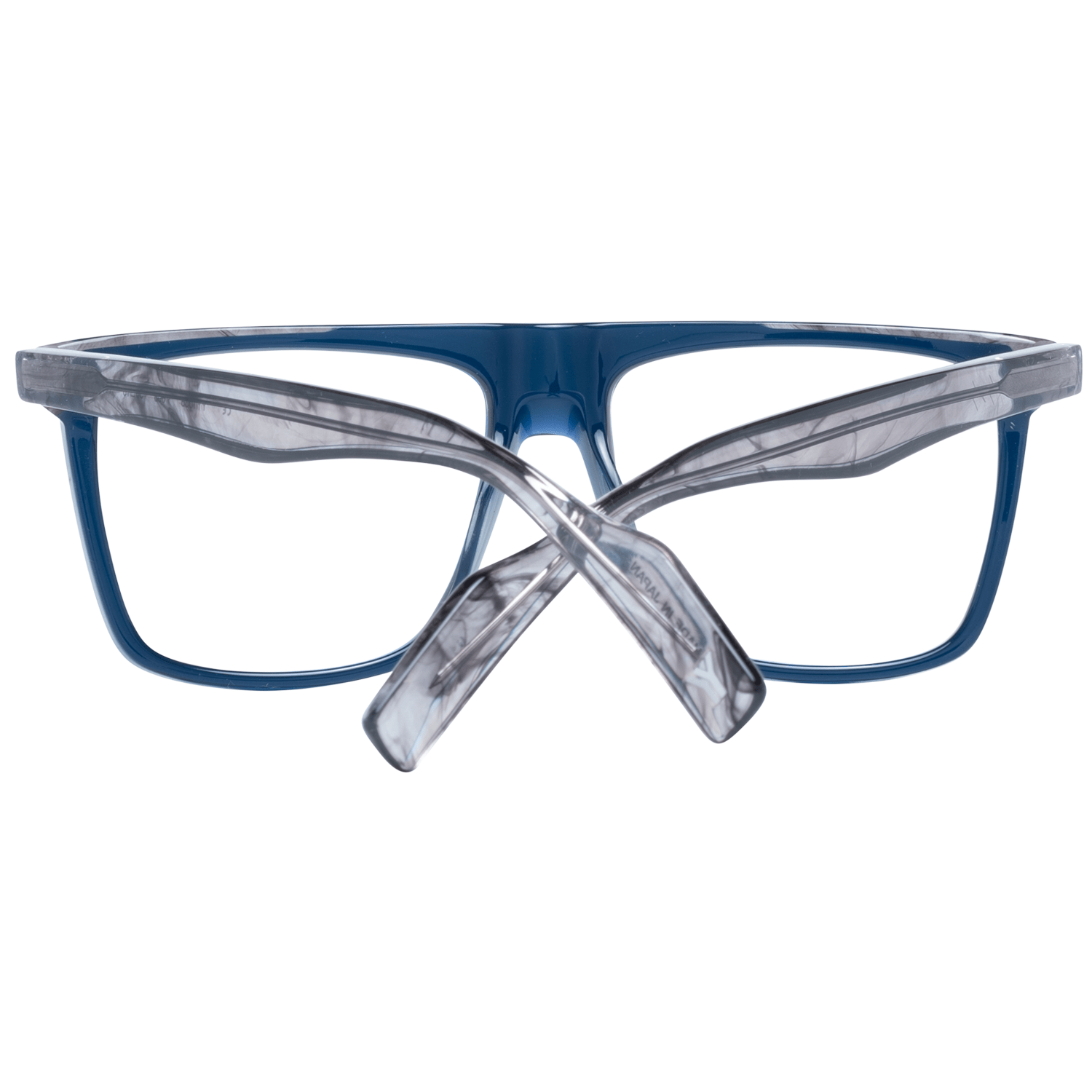 Yohji Yamamoto Blue Plastic Glasses Men's (Frames)