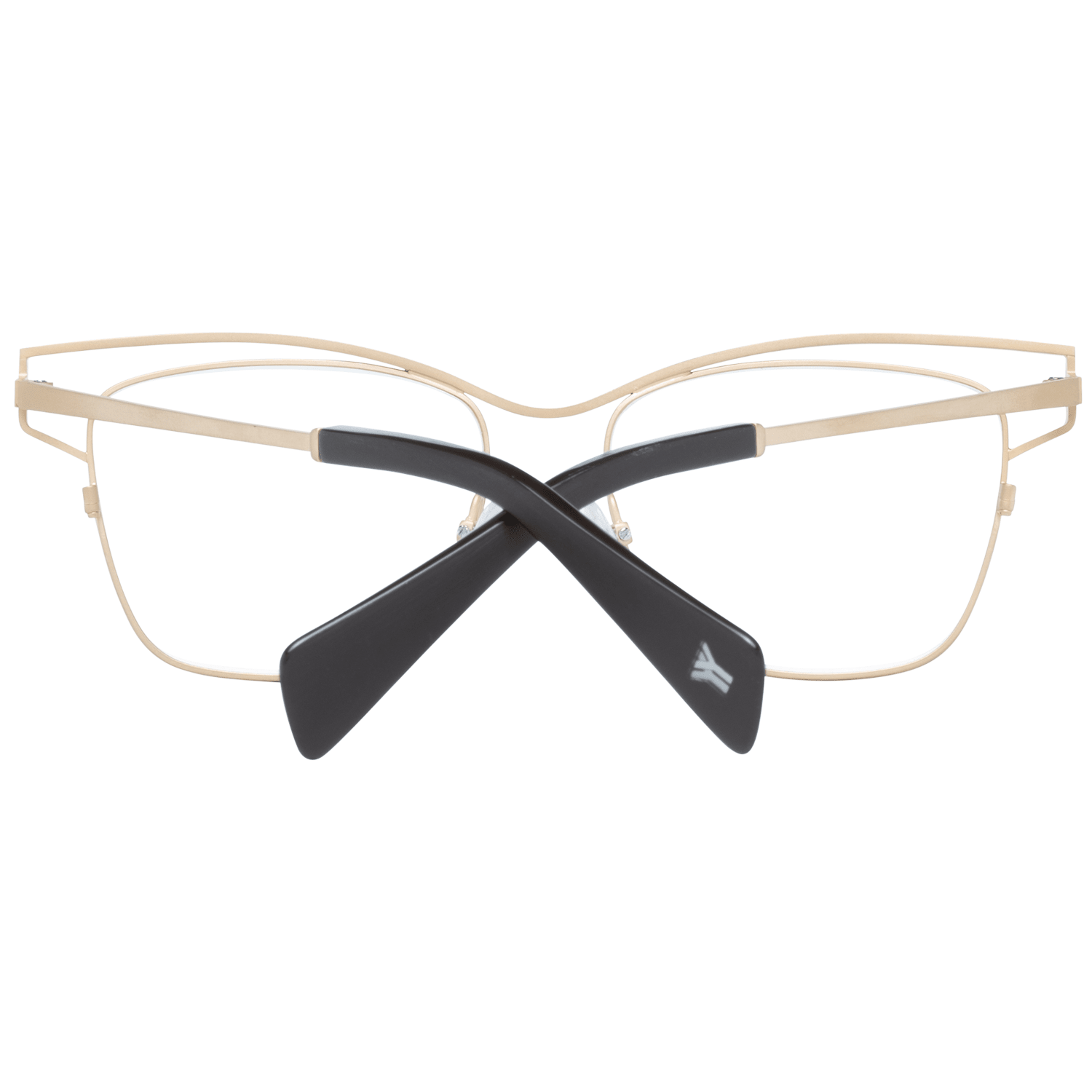 Yohji Yamamoto Gold Titanium Glasses Women's (Frames)
