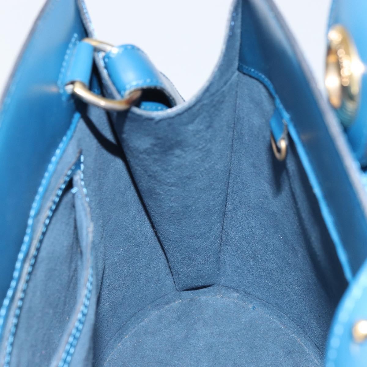 Louis Vuitton Cluny Epi Leather Blue Leather Shoulder Bag Bag (Pre-Owned)