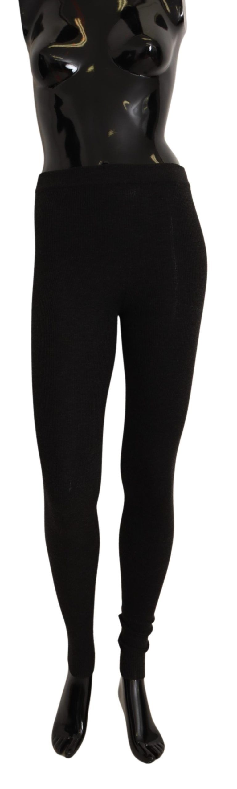 Dolce & Gabbana Gray Cashmere Tights Stocking Pantyhose Women's Socks