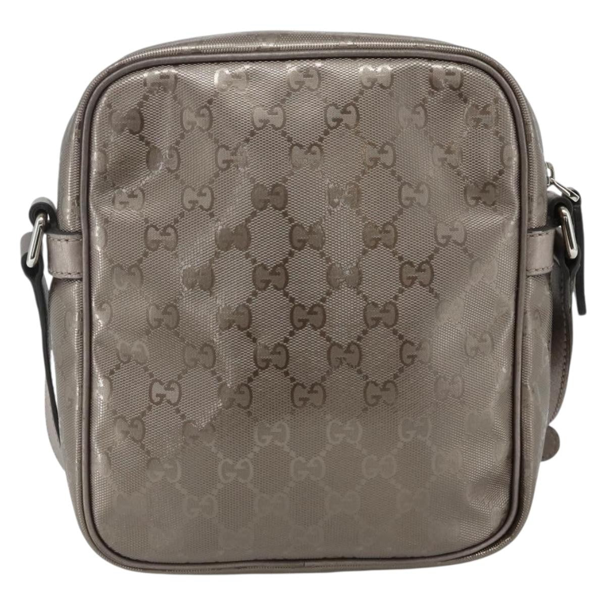 Gucci Zip Gg Imprime Pink Canvas Backpack Bag (Pre-Owned)
