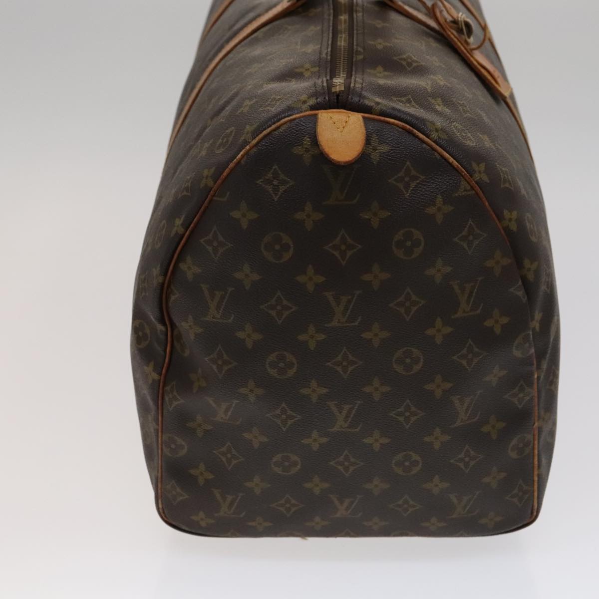 Louis Vuitton Keepall 60 Brown Canvas Travel Bag (Pre-Owned)