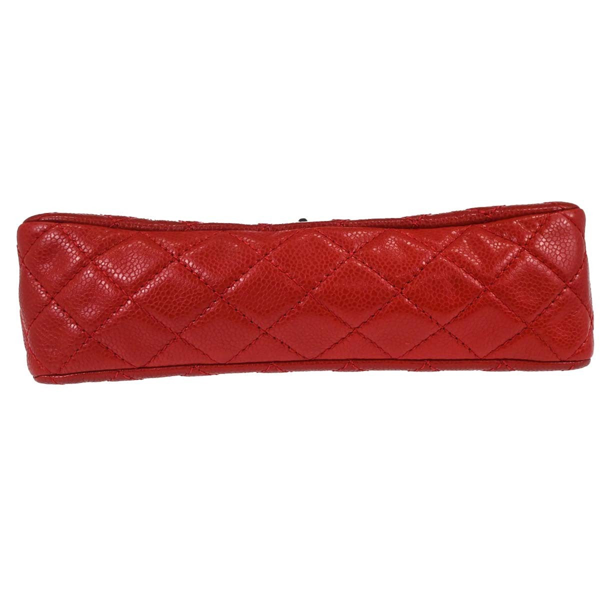 Chanel Reissue 2.55 Belt Quilted Aged Calfskin Red Leather Shoulder Bag Bag (Pre-Owned)