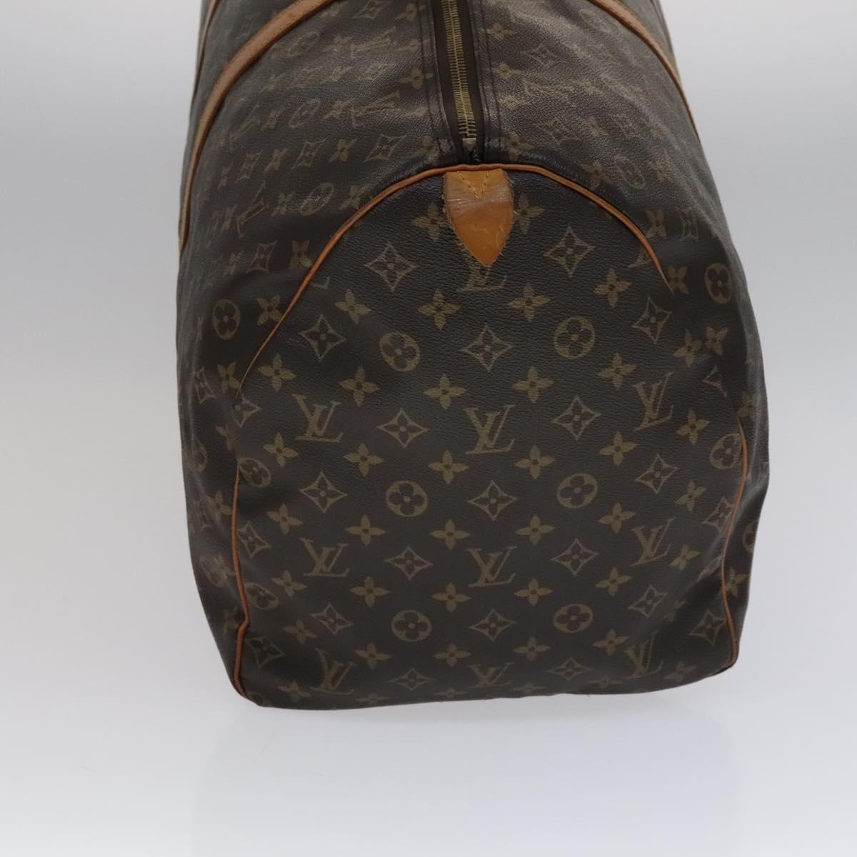 Louis Vuitton Keepall 60 Brown Canvas Travel Bag (Pre-Owned)