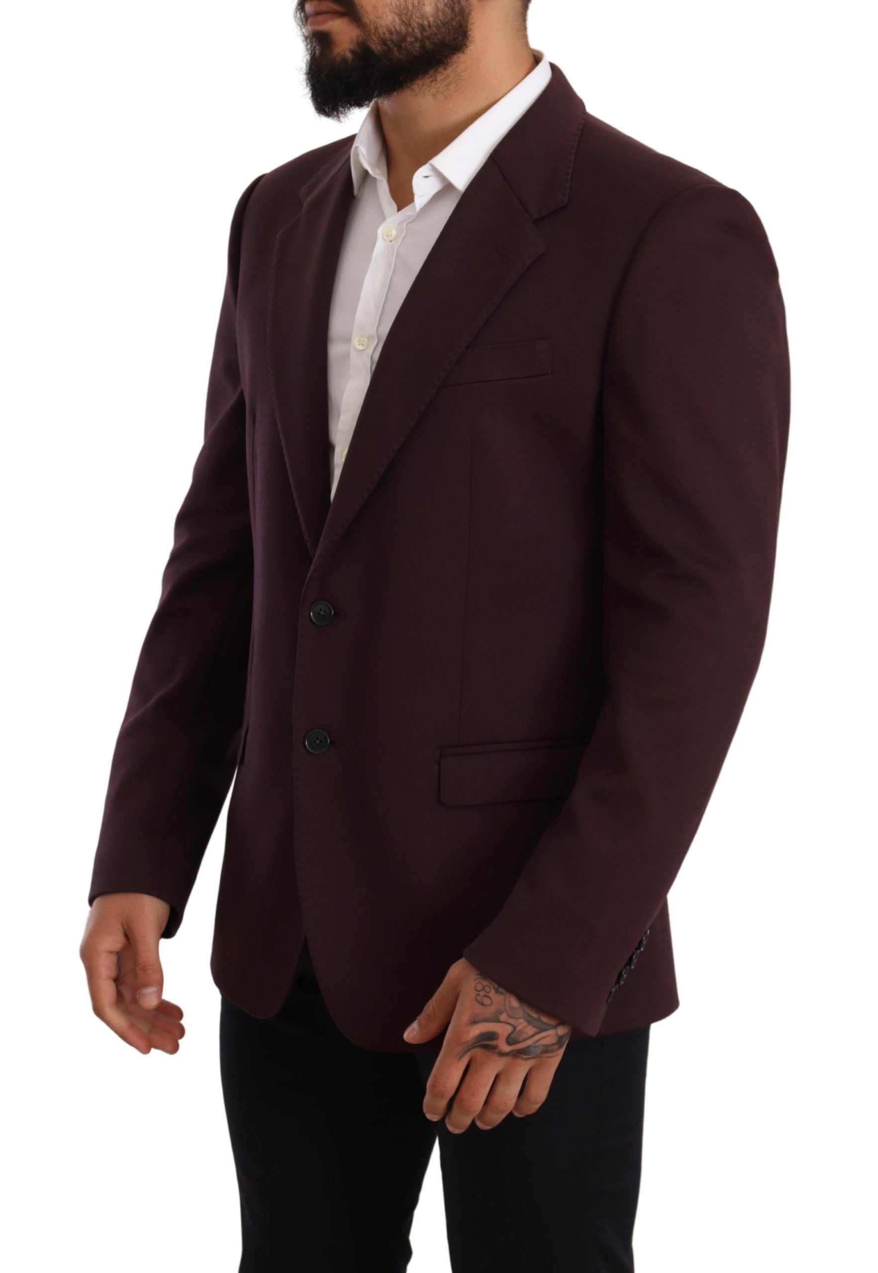 Dolce & Gabbana Elegant Indigo Slim Fit Blazer for Men's Men