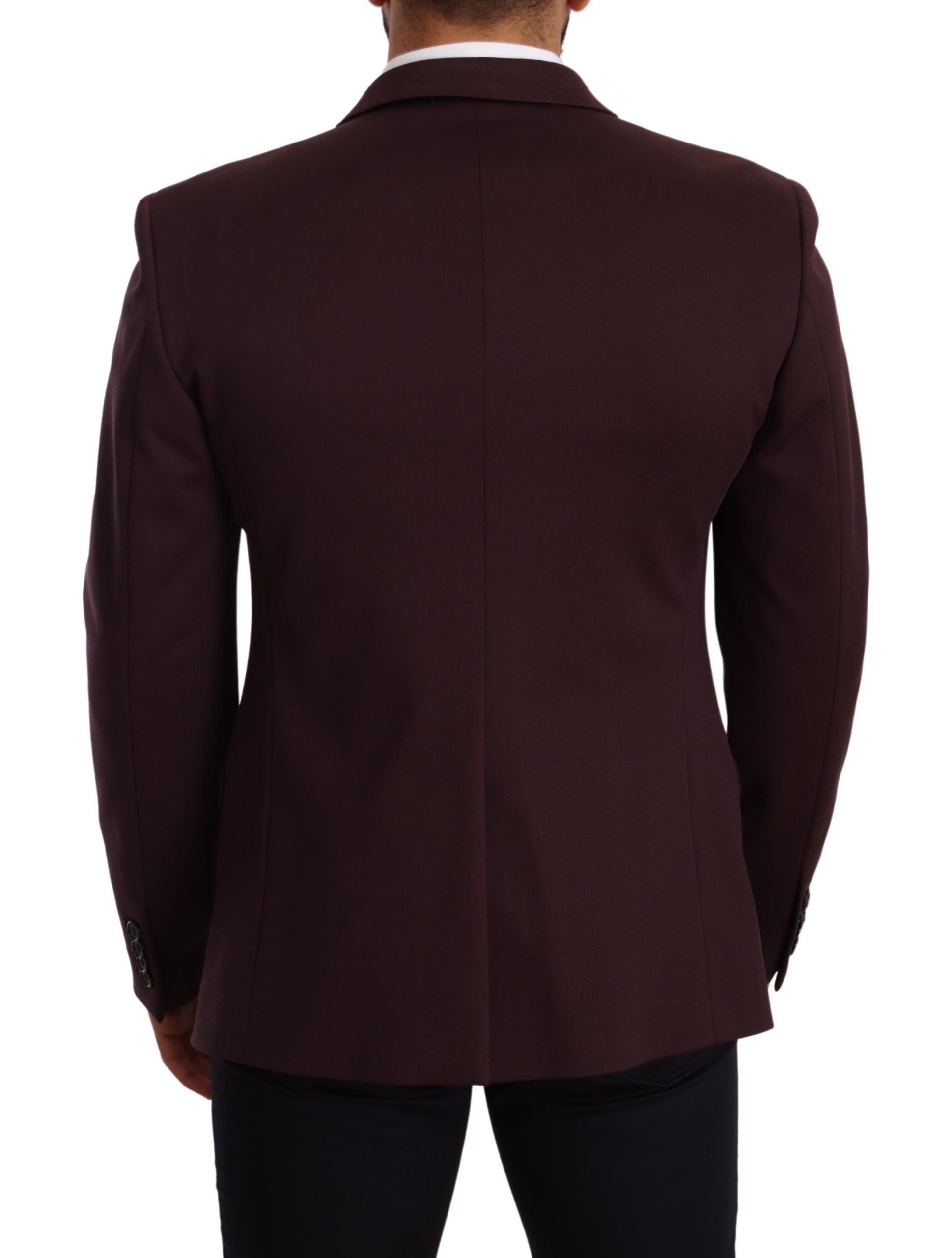 Dolce & Gabbana Elegant Indigo Slim Fit Blazer for Men's Men