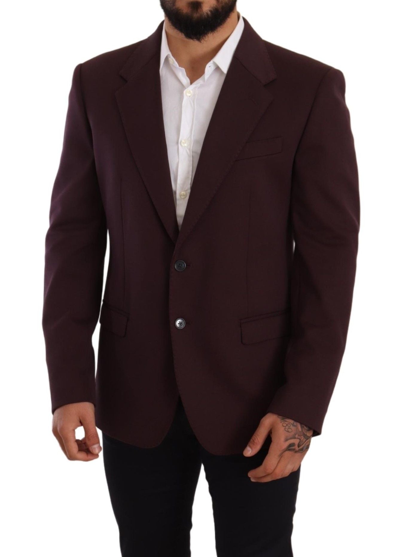Dolce & Gabbana Elegant Indigo Slim Fit Blazer for Men's Men