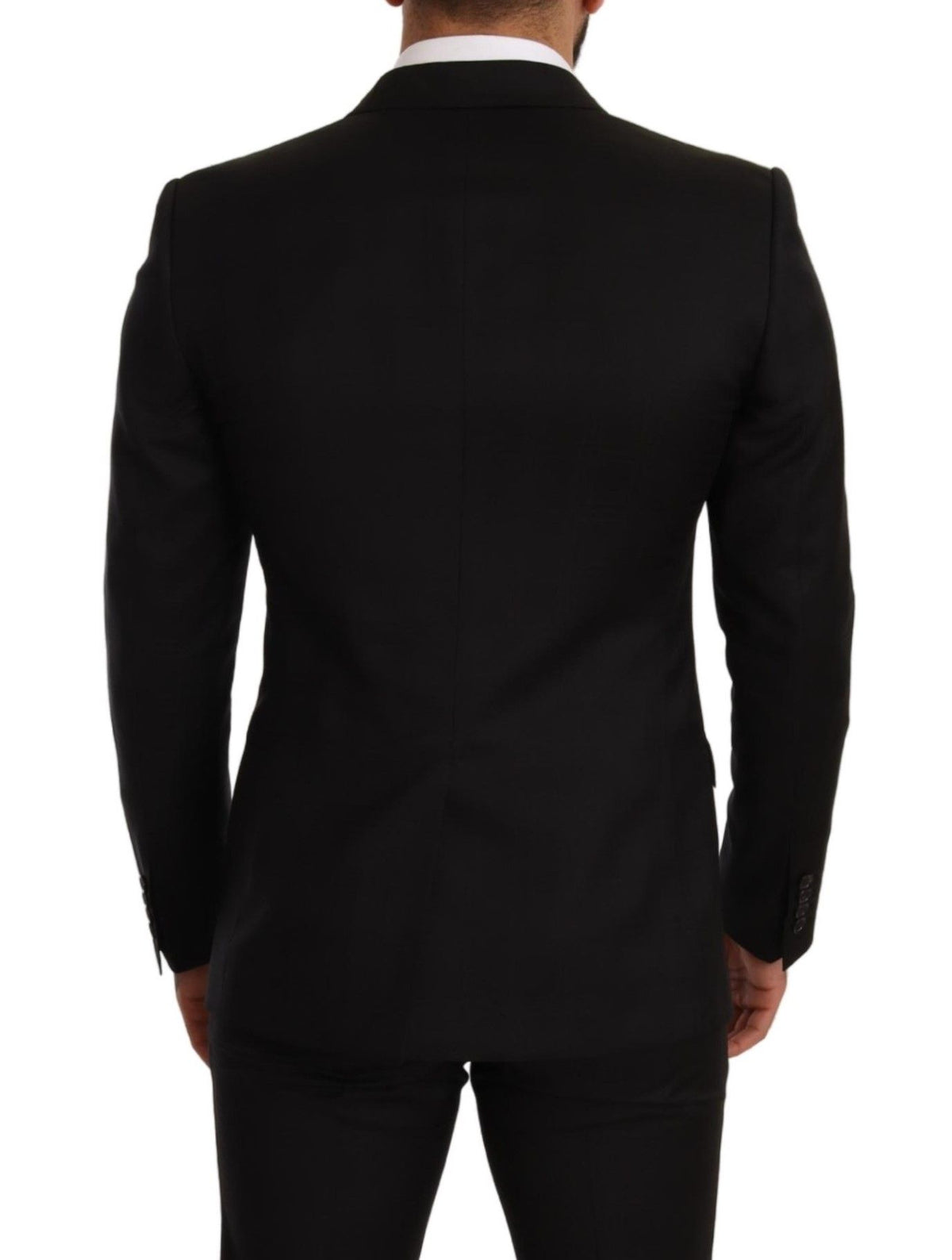 Dolce & Gabbana Dark Gray Check MARTINI SLIM FIT 2 Piece Men's Suit