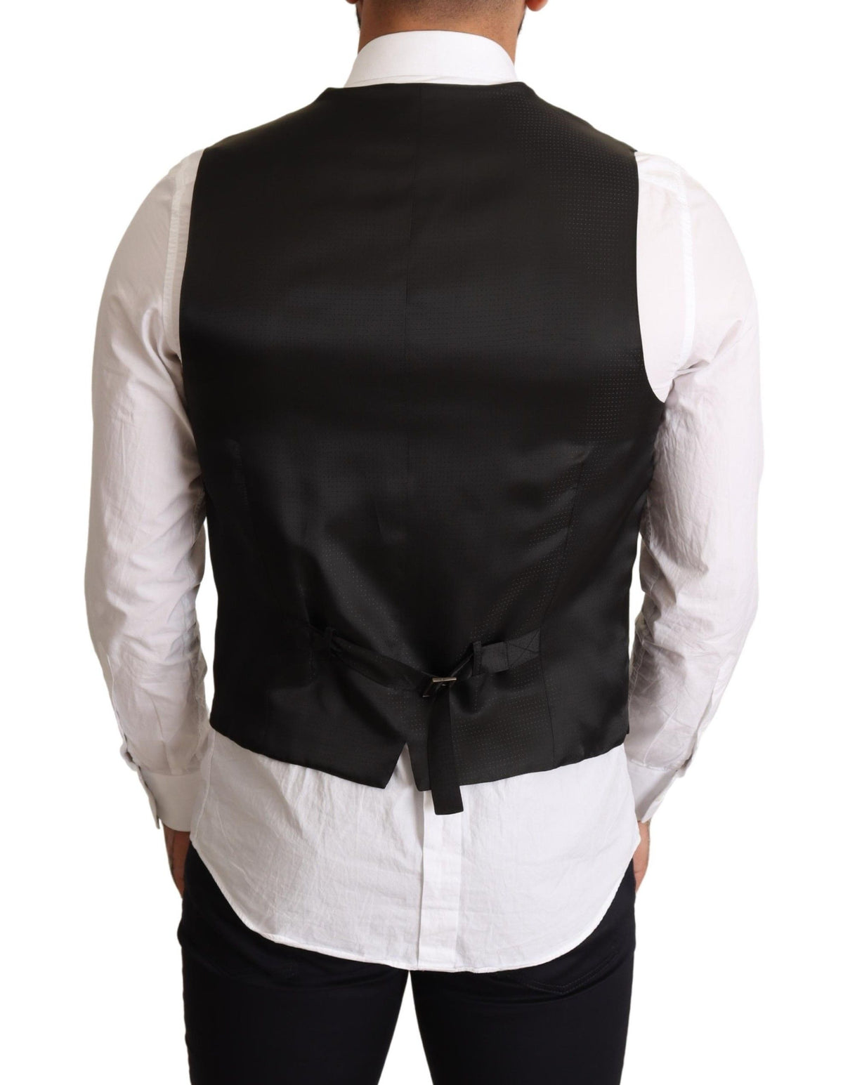 Dolce & Gabbana Black Formal dress Men's Vest