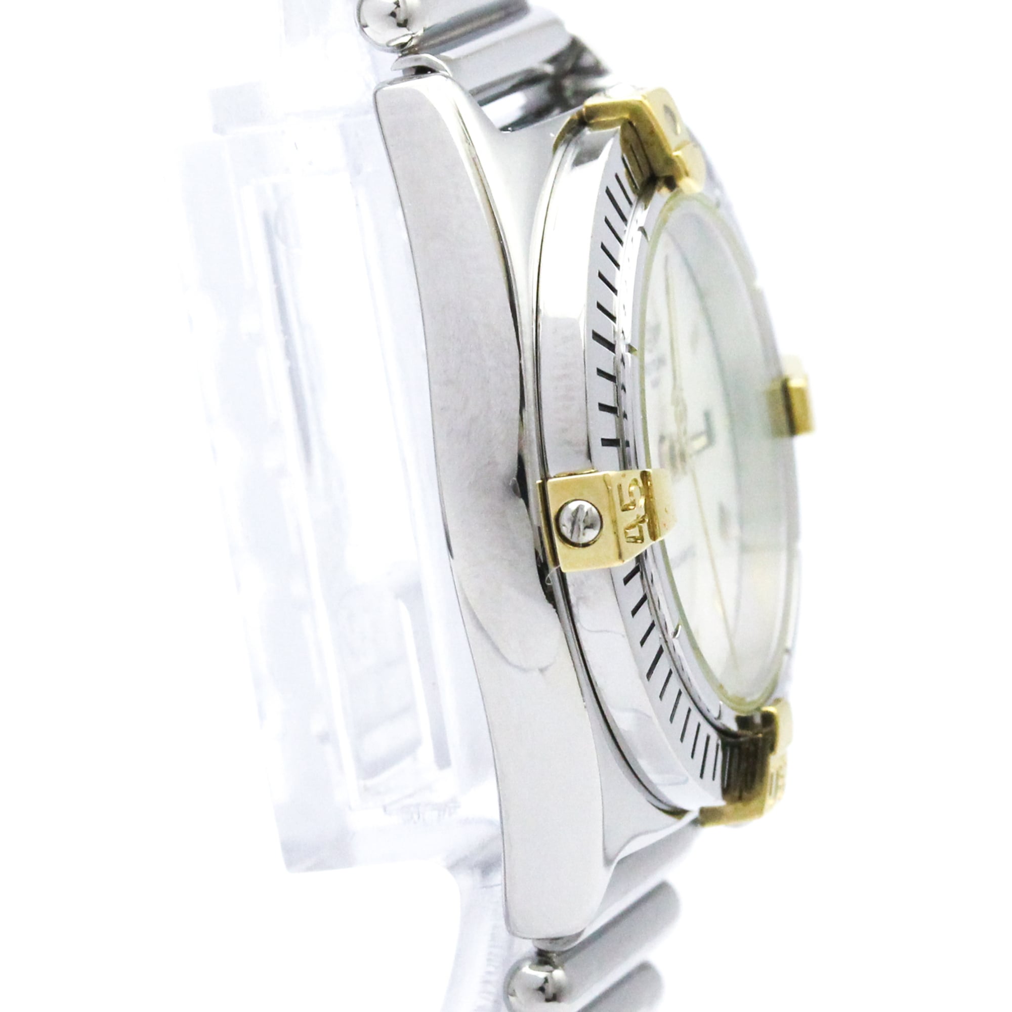 Breitling Callistino Quartz 18K Gold And Steel Watch (Pre-Owned)
