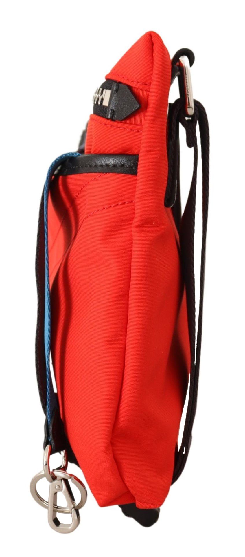 Givenchy Red Polyamide Downtown Flat Crossbody Men's Bag