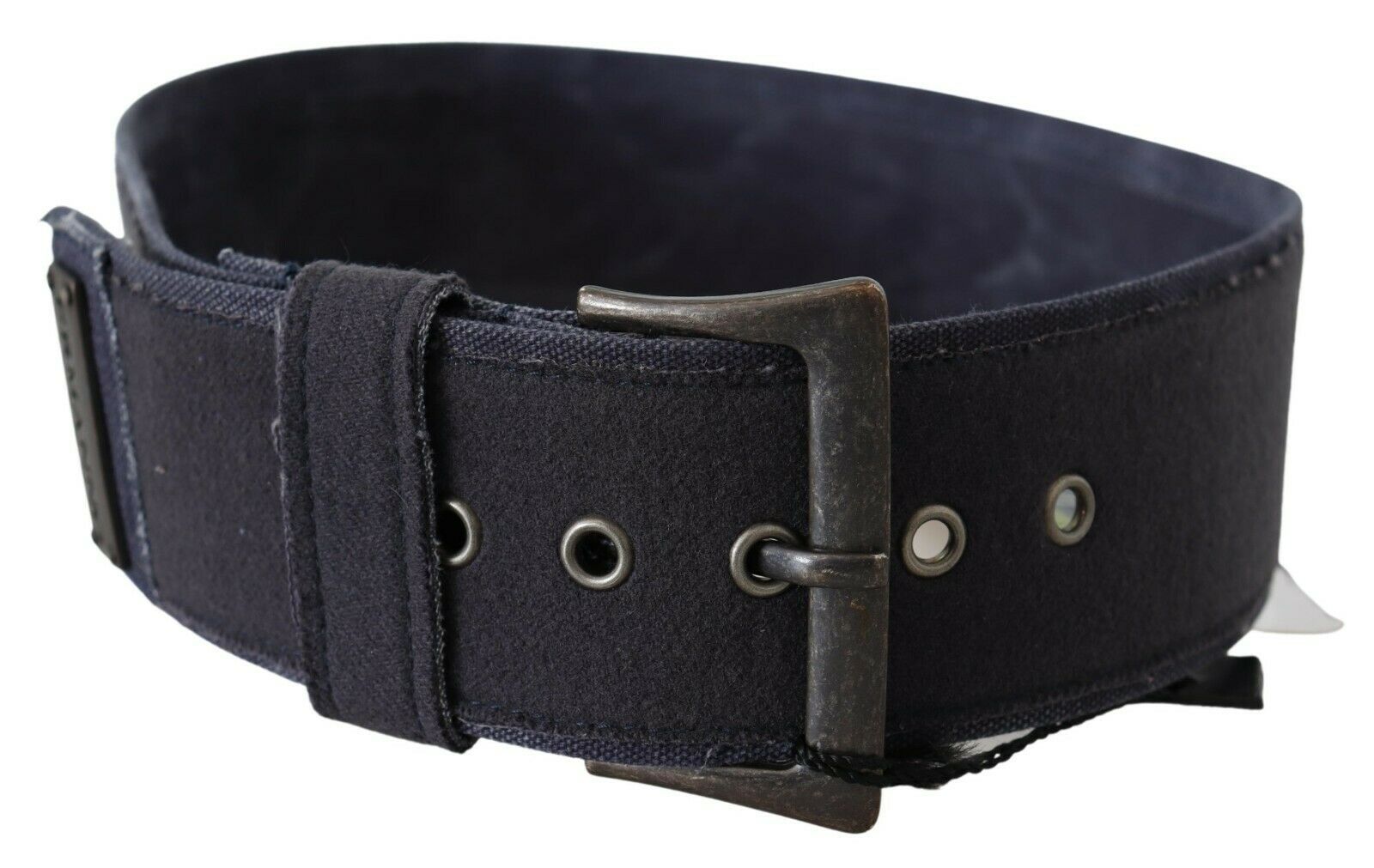 Ermanno Scervino Elegant Navy Blue Leather Waist Women's Belt