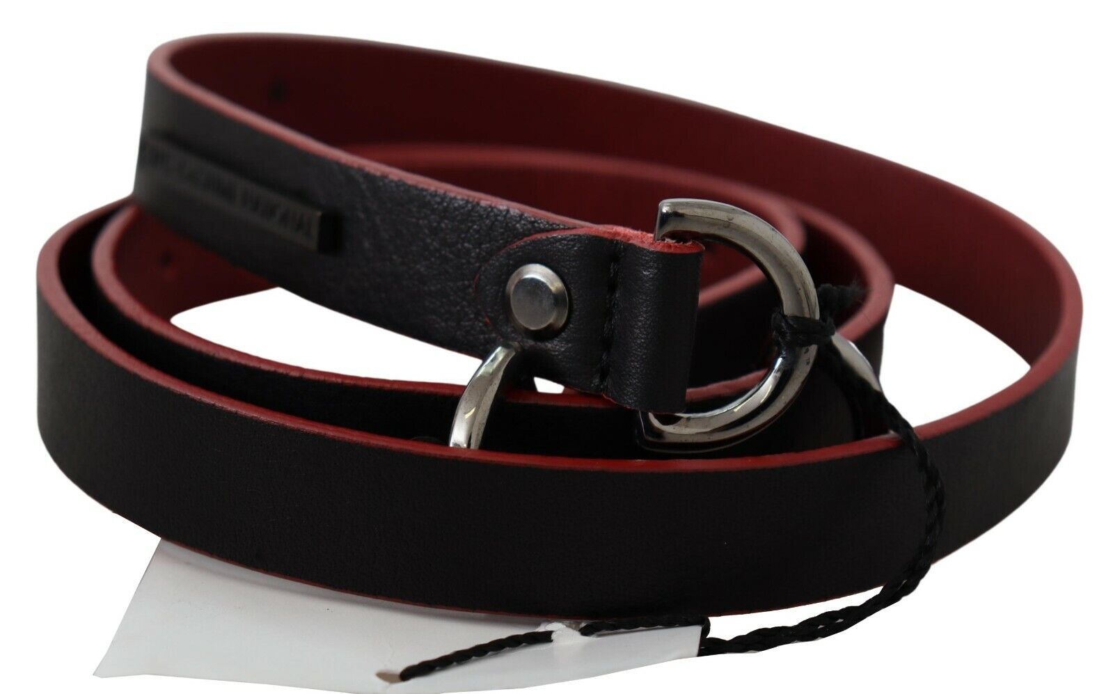 Costume National Elegant Dual-Tone Leather Women's Belt