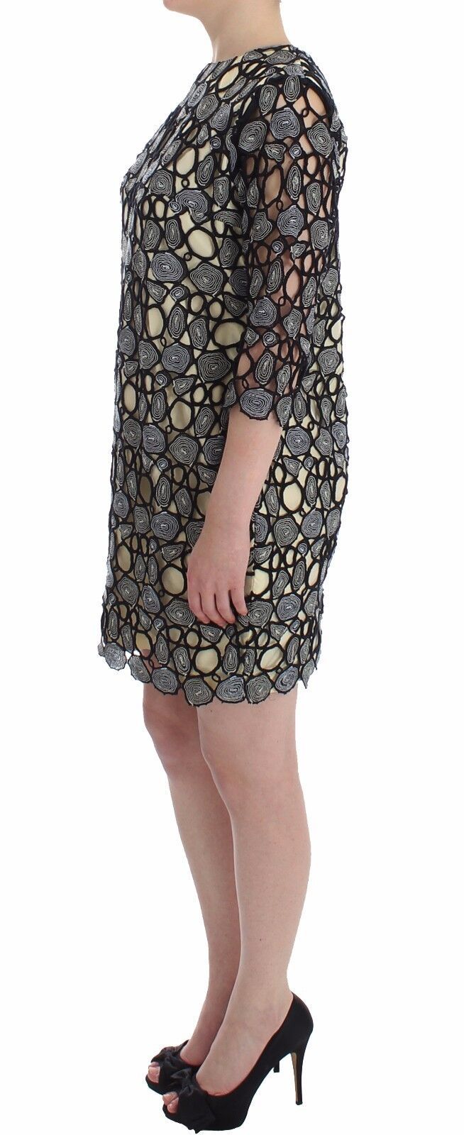 Lanre Da Silva Ajayi Elegant Multicolor Sheath Dress with Artful Women's Design