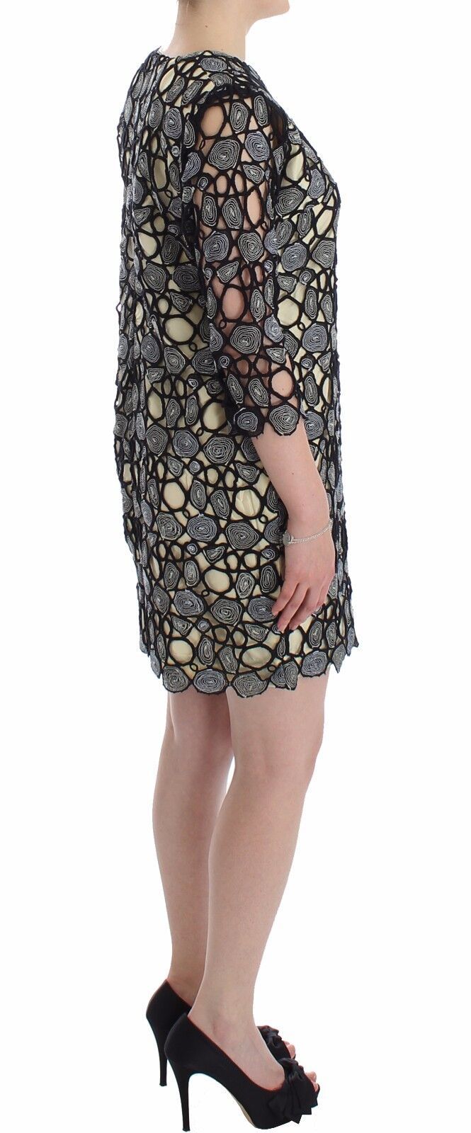 Lanre Da Silva Ajayi Elegant Multicolor Sheath Dress with Artful Women's Design