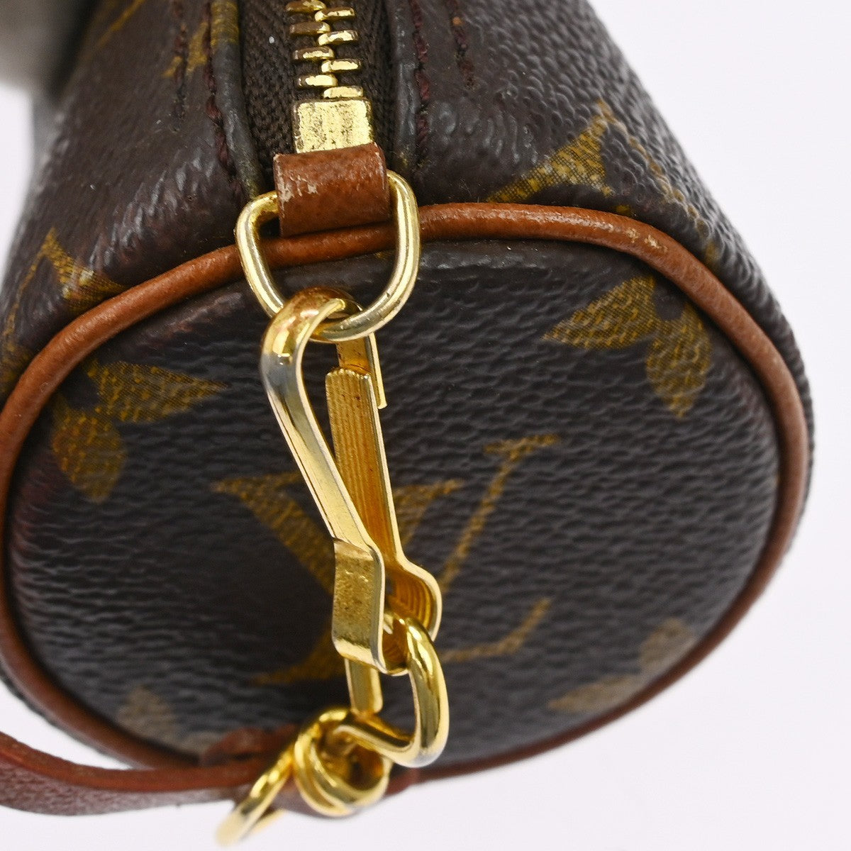 Louis Vuitton Papillon Pochette Monogram Canvas Brown Canvas Clutche & Pouche Bag (Pre-Owned)