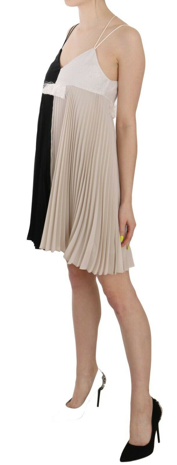 PINKO Chic Plunging A-Line Princess Mini Women's Dress