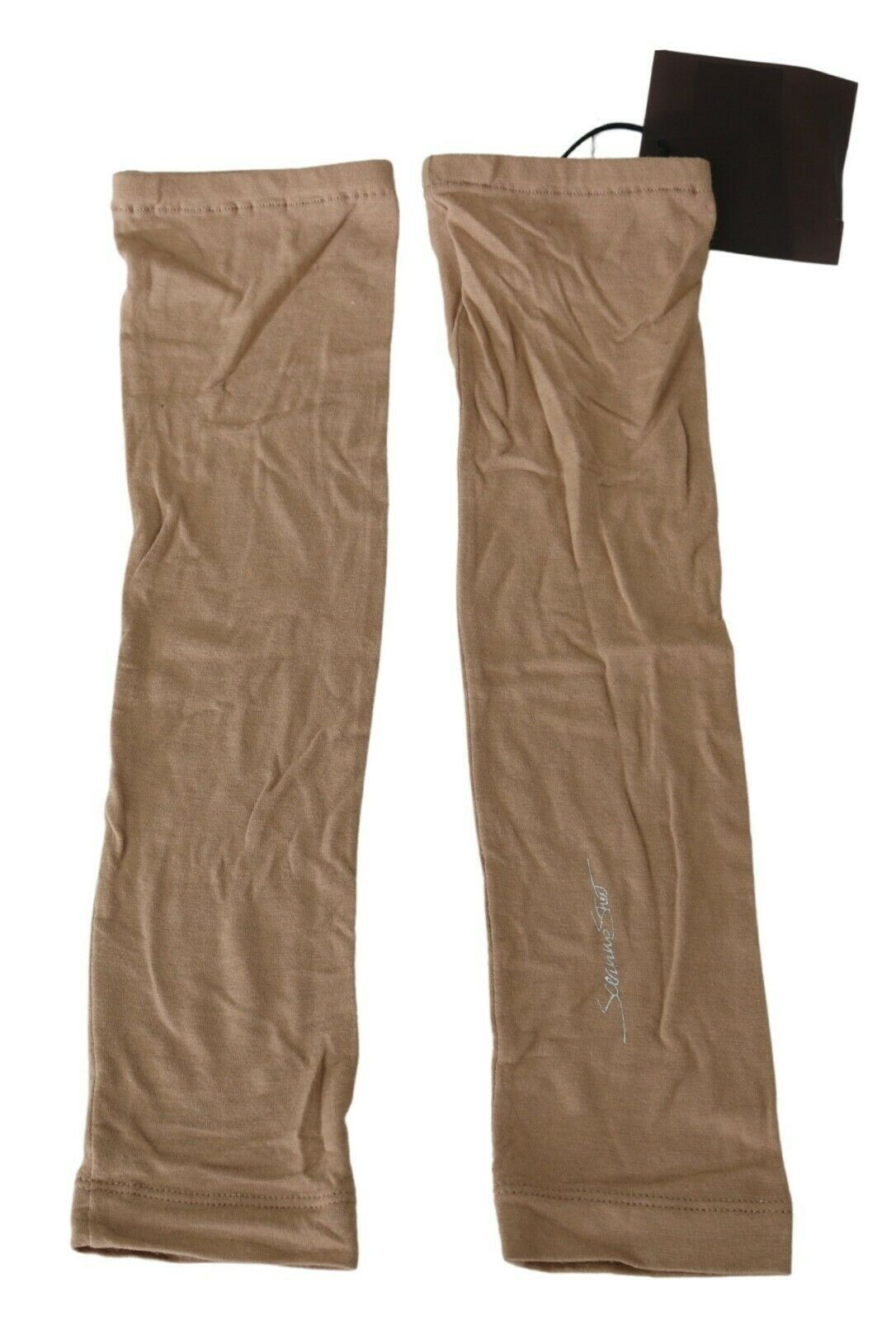Scervino Street Beige Knitted Arm Women's Warmers