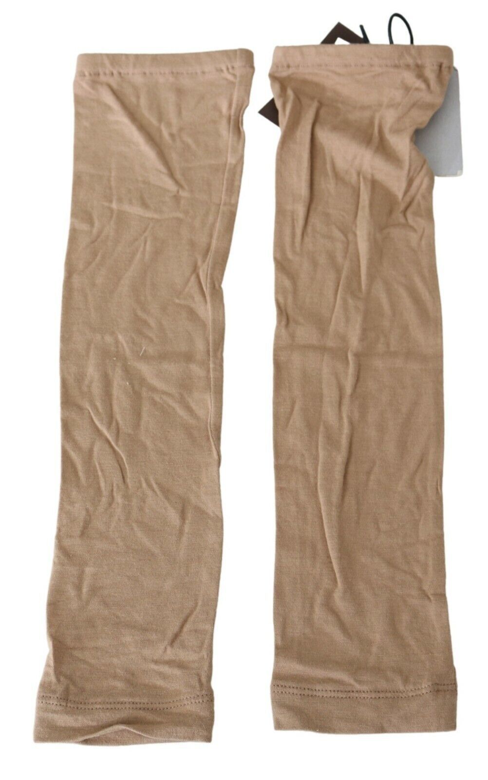 Scervino Street Beige Knitted Arm Women's Warmers