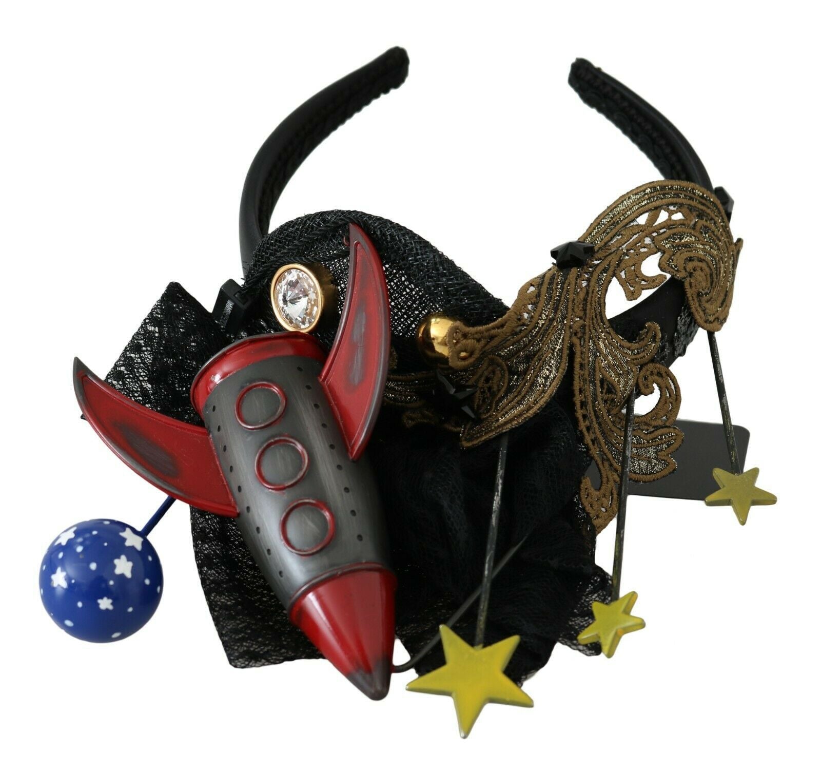 Dolce & Gabbana Starry Night Jewel-Tone Headband Women's Diadem
