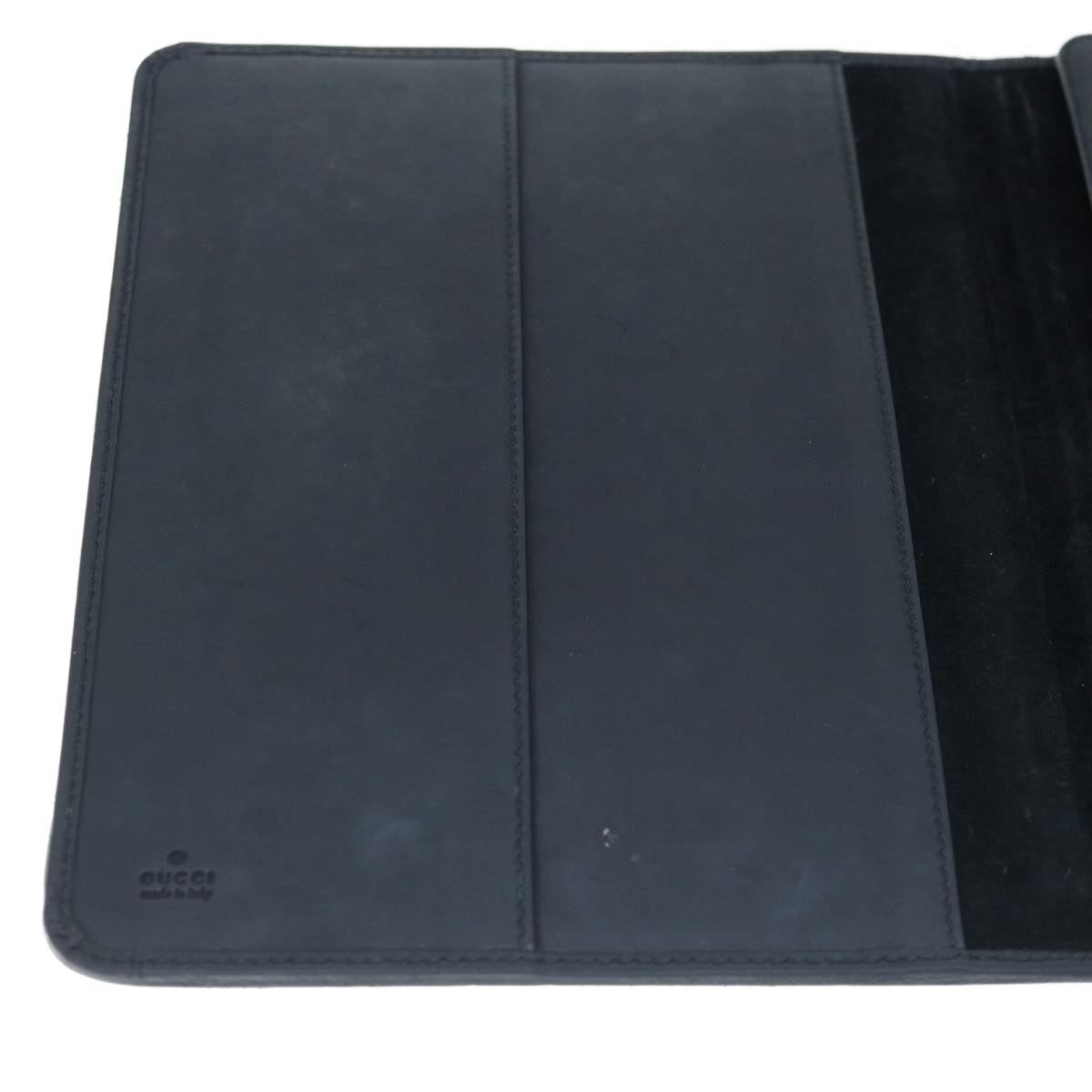 Gucci Guccissima Black Canvas Wallet (Pre-Owned)
