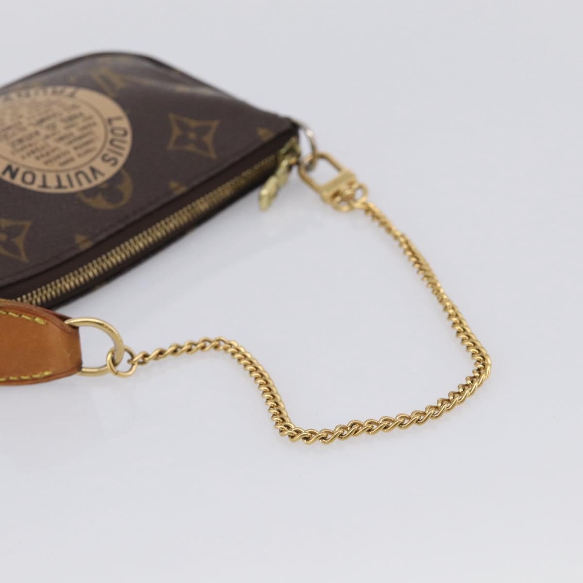 Louis Vuitton Pochette Accessoires Limited Edition Monogram Canvas Brown Canvas Clutche & Pouche Bag (Pre-Owned)
