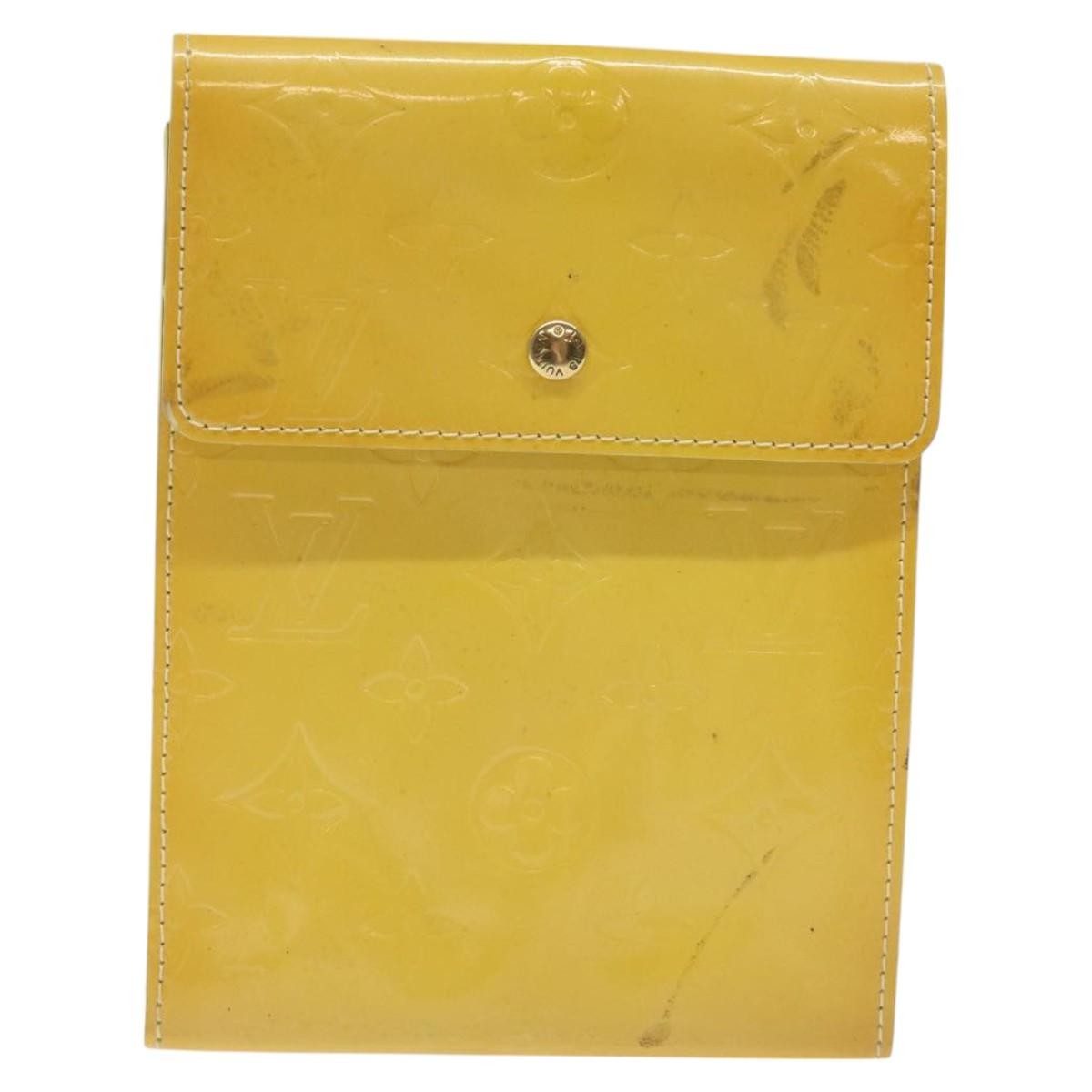 Louis Vuitton Kenmare Shoulder Patent Leather Yellow Patent_Leather Clutche & Pouche Bag (Pre-Owned)