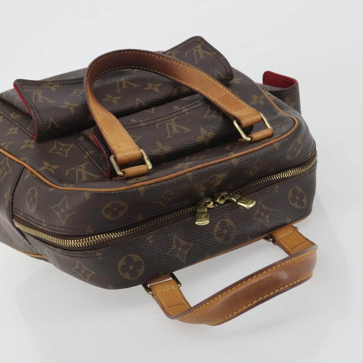 Louis Vuitton Excentri-Cite Monogram Canvas Brown Canvas Handbag (Pre-Owned)