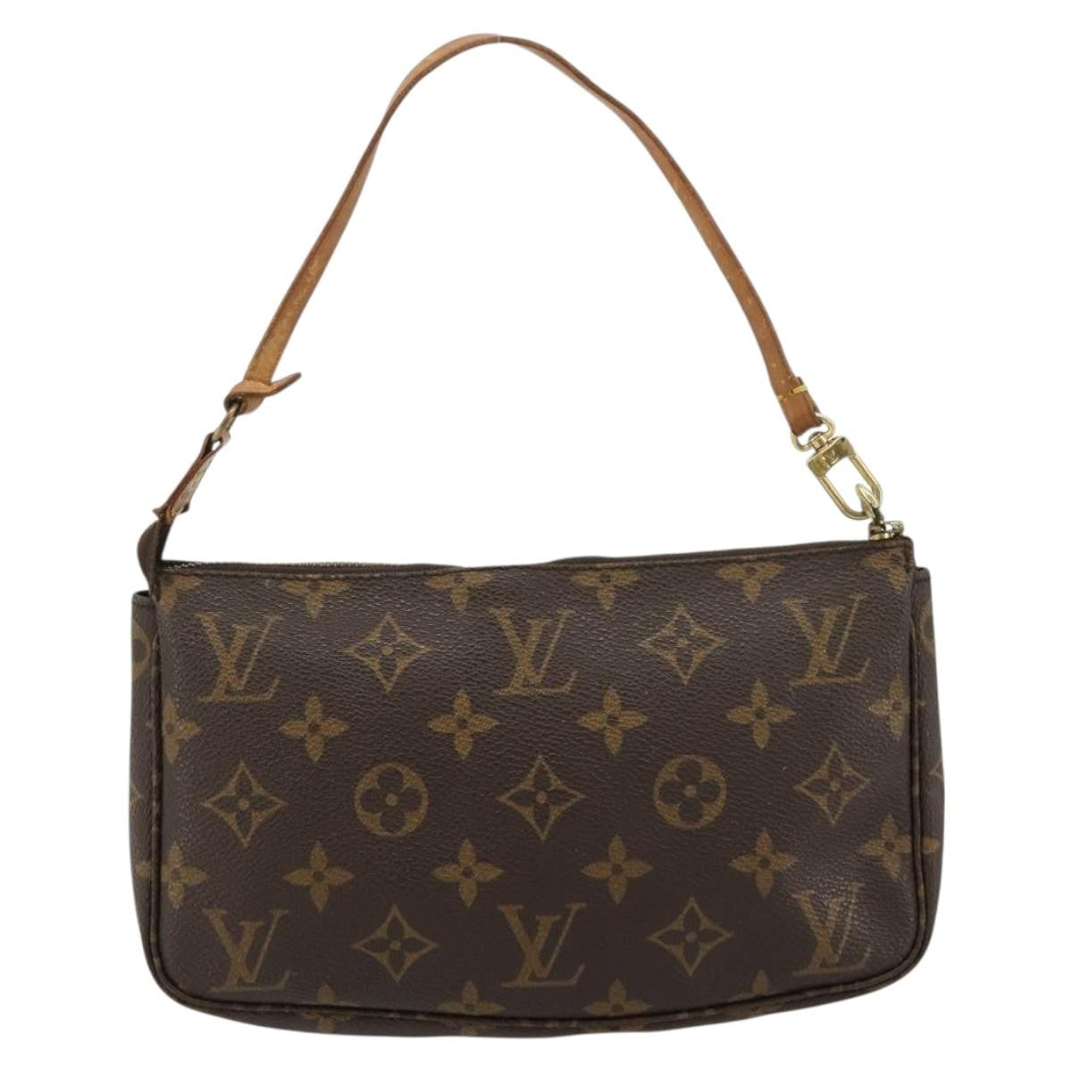 Louis Vuitton Pochette Accessoires Nm Monogram Canvas Brown Canvas Clutche & Pouche Bag (Pre-Owned)