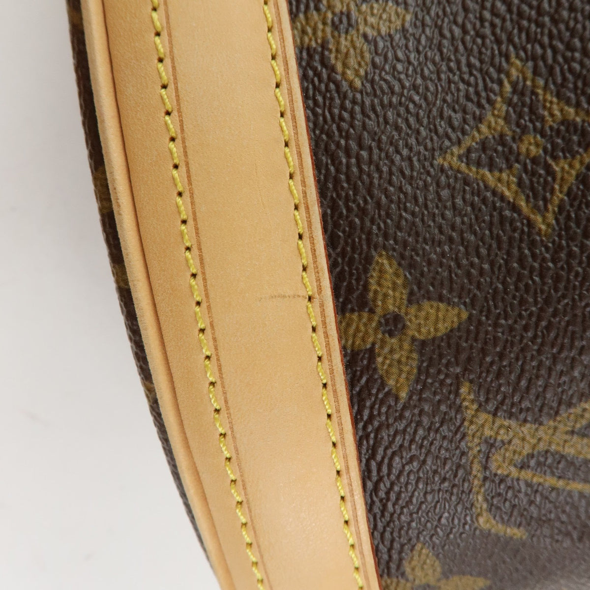 Louis Vuitton Petit Bucket Monogram Canvas Brown Canvas Handbag (Pre-Owned)
