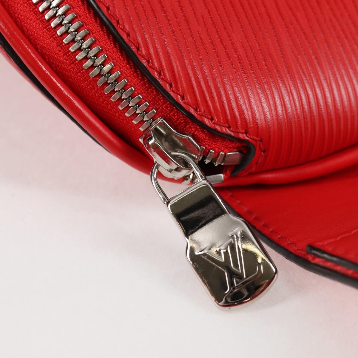 Louis Vuitton Louis Vuitton X Supreme Waist Epi Leather Red Leather Clutche & Pouche Bag (Pre-Owned)