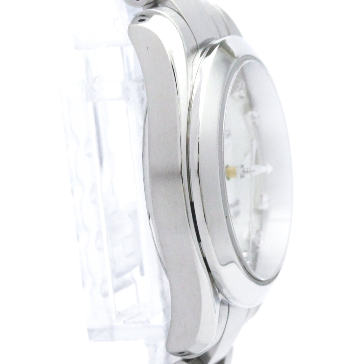 Omega Seamaster Aqua Terra 150M Quartz Stainless Steel With Diamond Markers And Mother Of Pearl Watch (Pre-Owned)