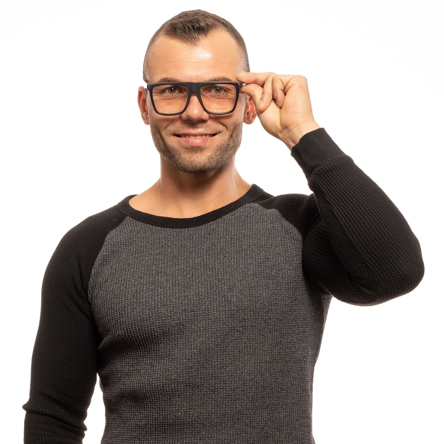 Yohji Yamamoto Black Plastic Glasses Men's (Frames)