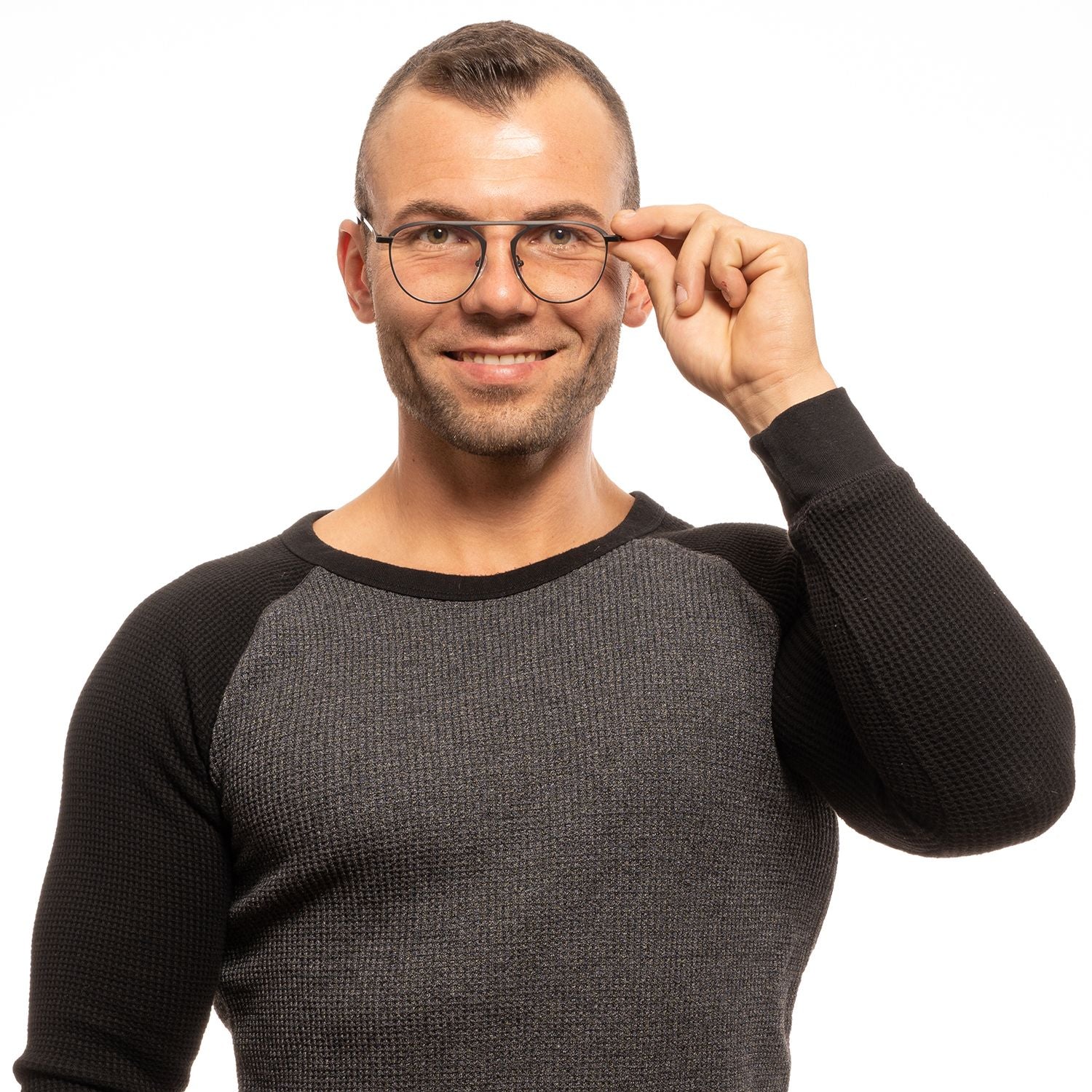 Yohji Yamamoto Black Plastic Glasses Men's (Frames)