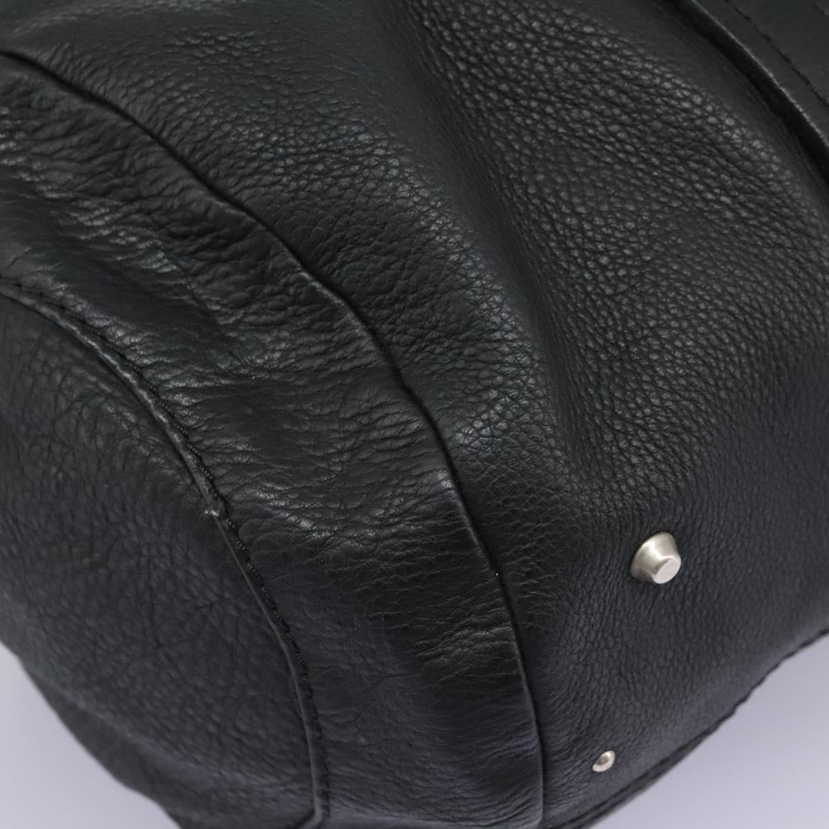 Chloé Paddington Black Leather Travel Bag (Pre-Owned)