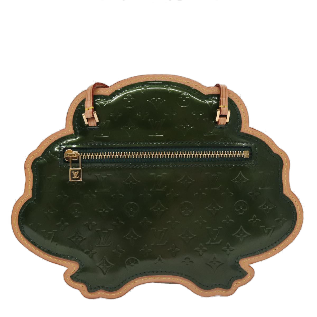 Louis Vuitton Conte De Fées Green Patent Leather Shoulder Bag (Pre-Owned)