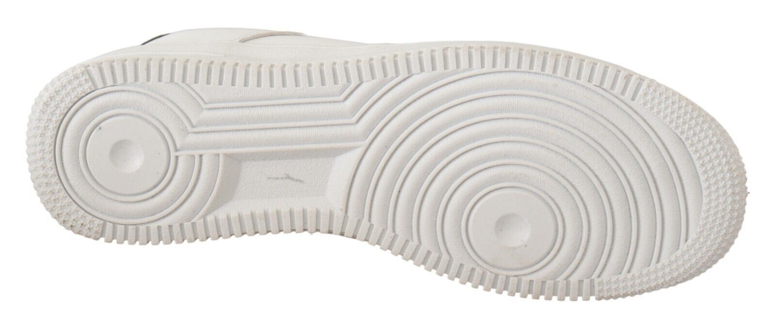 SIGNS Chic White Leather Low Top Men's Sneakers