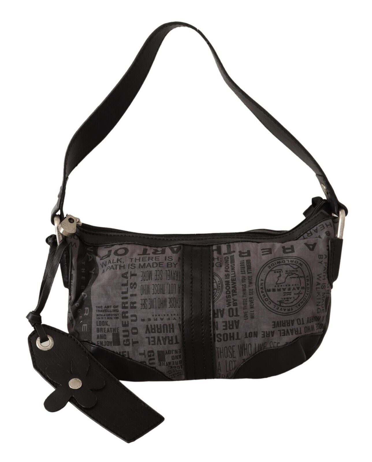WAYFARER Chic Gray Fabric Shoulder Women's Handbag